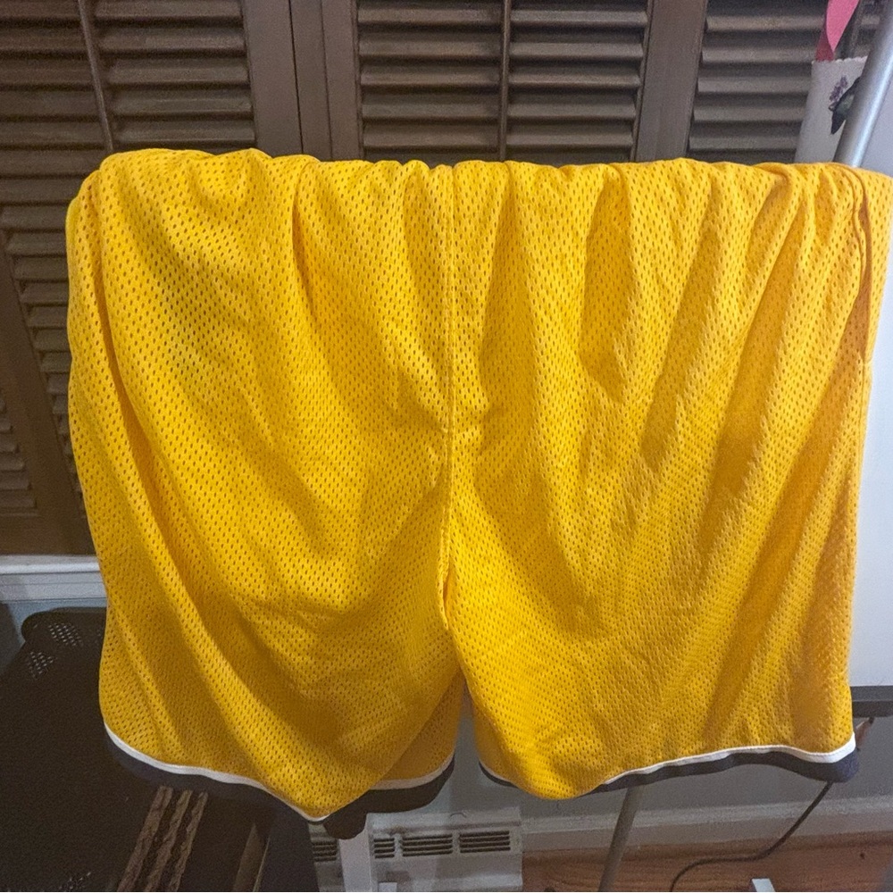 New Nike Dri-FIT Bright Yellow Shorts